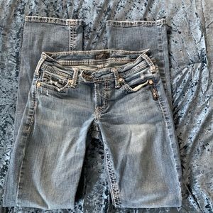 Silver Tuesday Slim Boot Jeans size 28